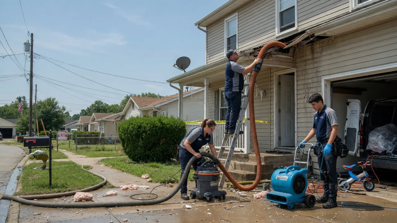 Water Damage Restoration in Caledonia, IL near me